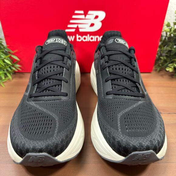 New Balance Men\'s Fresh Foam X 1080v14 Black Grey Shoes Size 12 main image 6